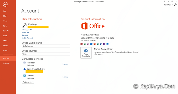 Trial version of microsoft office